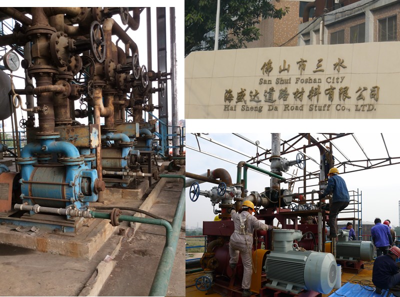 2BE1水環(huán)真空機(jī)組使用現(xiàn)場
